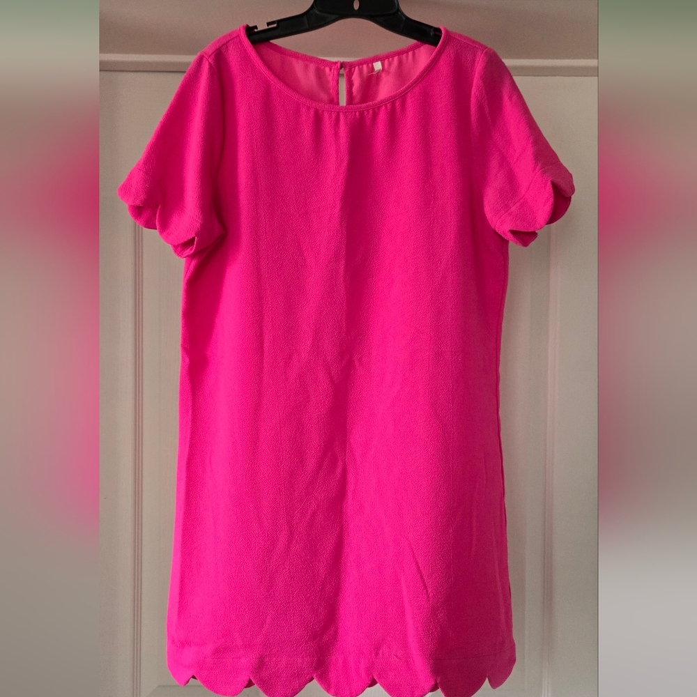 Mittoshop Hot Pink Dress Large